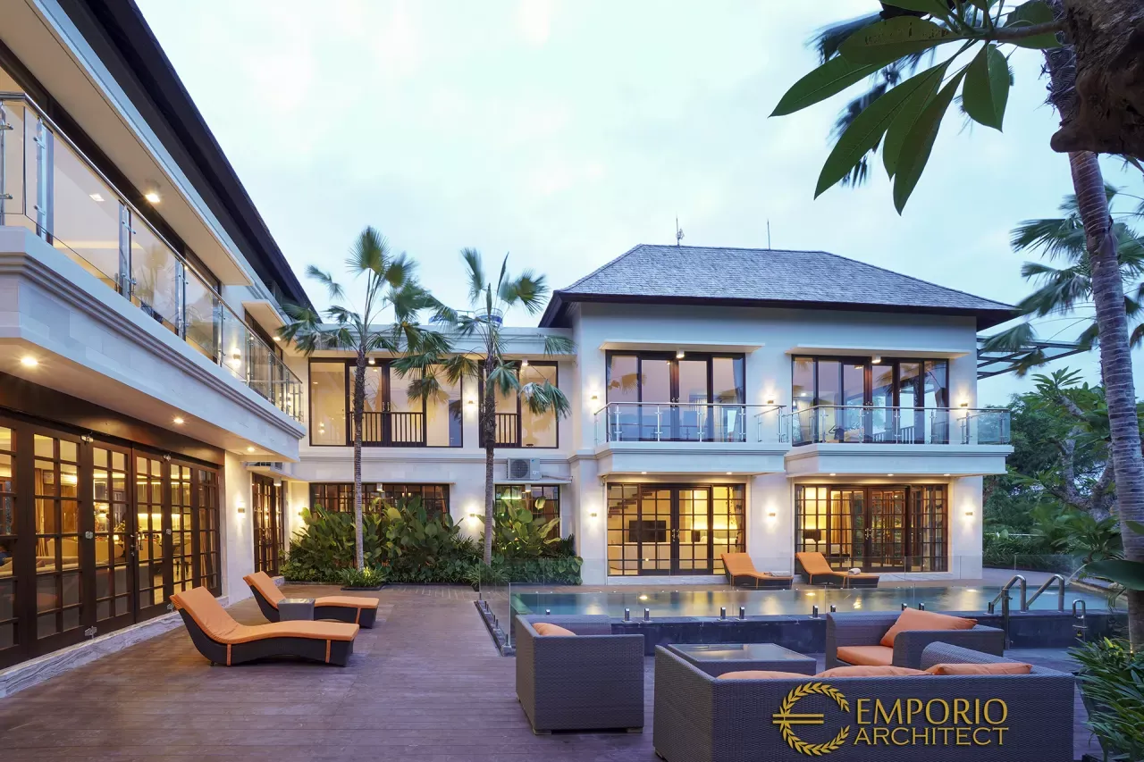Rumah Style Villa Bali Bapak Ida Bagus Bhanutama, Owner Kontraktor Villa Bali di Gianyar, Bali